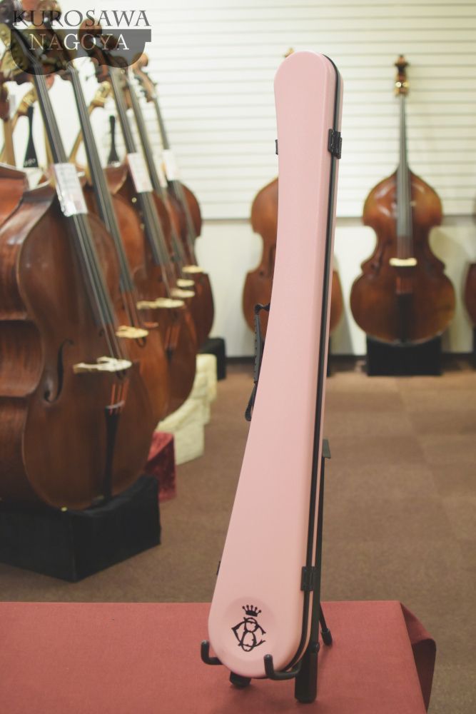 Bogaro＆Clemente コントラバス用 二本入り弓ケース【パステルピンク