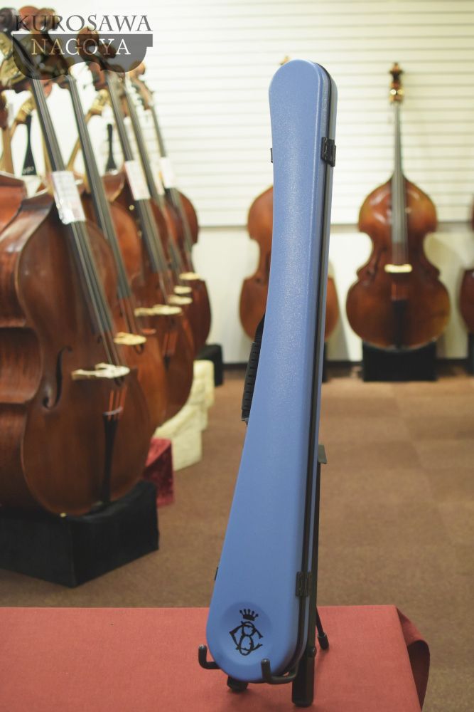 Bogaro＆Clemente コントラバス用 二本入り弓ケース【コバルトブルー