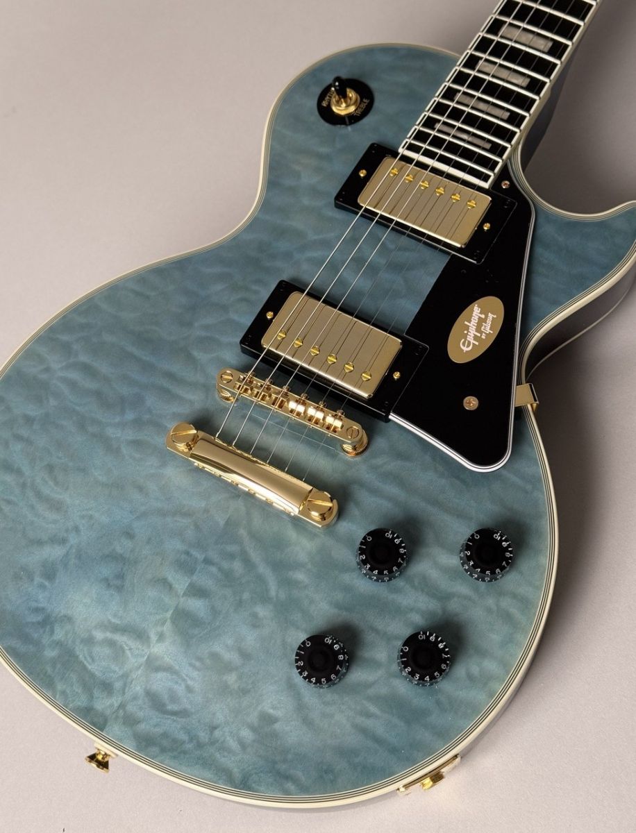 Les Paul Custom Quilt /Ocean Blue #25021528291 | 【クロサワ