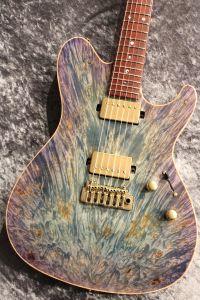 Sugi Custom Order DS496C BM-EX/HM/F-Maho Whistling Thrush Blue #S240118 【ココボロ指板】