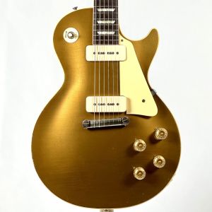 国産？ 詳細不明 良質 レスポールタイプ ゴールドトップ ディープジョイント Gibson 1958y[Les Paul Standard[“Original Patent Applied For