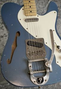 Fender Custom Shop Master Built 50's Telecaster Thinlin Relic by Greg Fessler / Aged Lake Placid Blue [3.19kg]