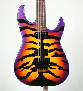 EDWARDS E-PURPLE TIGER -Purple Sunburst Tiger Graphic-
