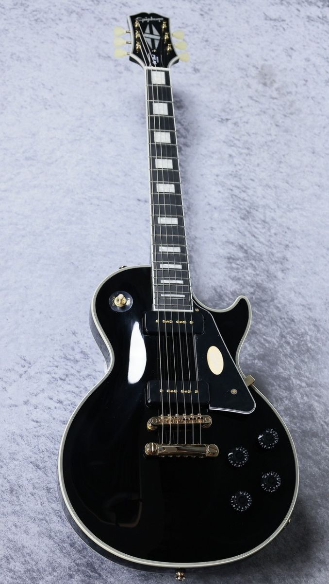Les Paul Custom p-90 Ebony #25021526097 | 【クロサワ楽器店