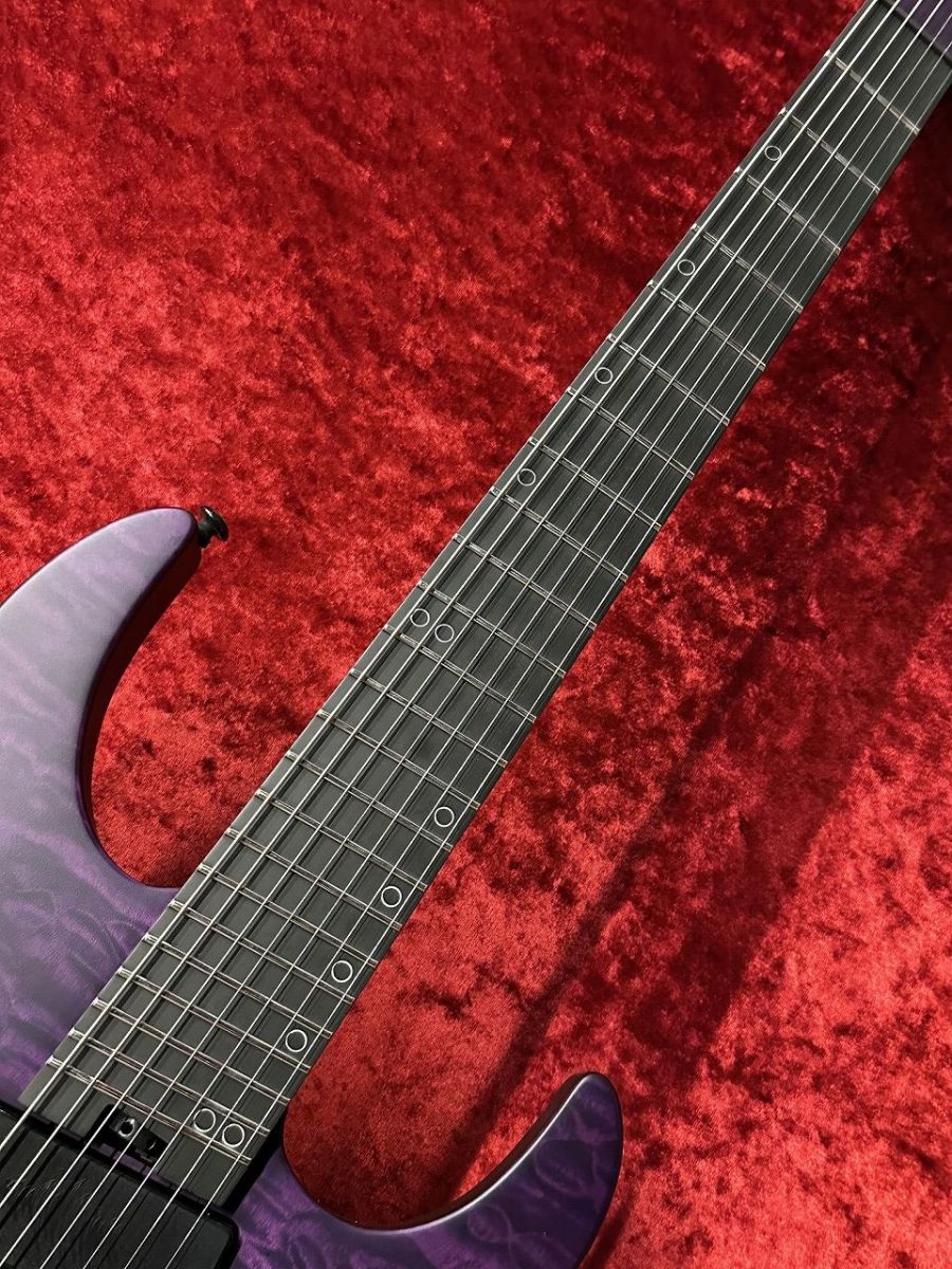Legator エレキギター ブラック/パープル 24フレット Legator エレキギター ブラック/パープル 24フレット Legator