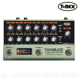 T-rex TWIN BLAZE《アナログチューブディストーションペダル》