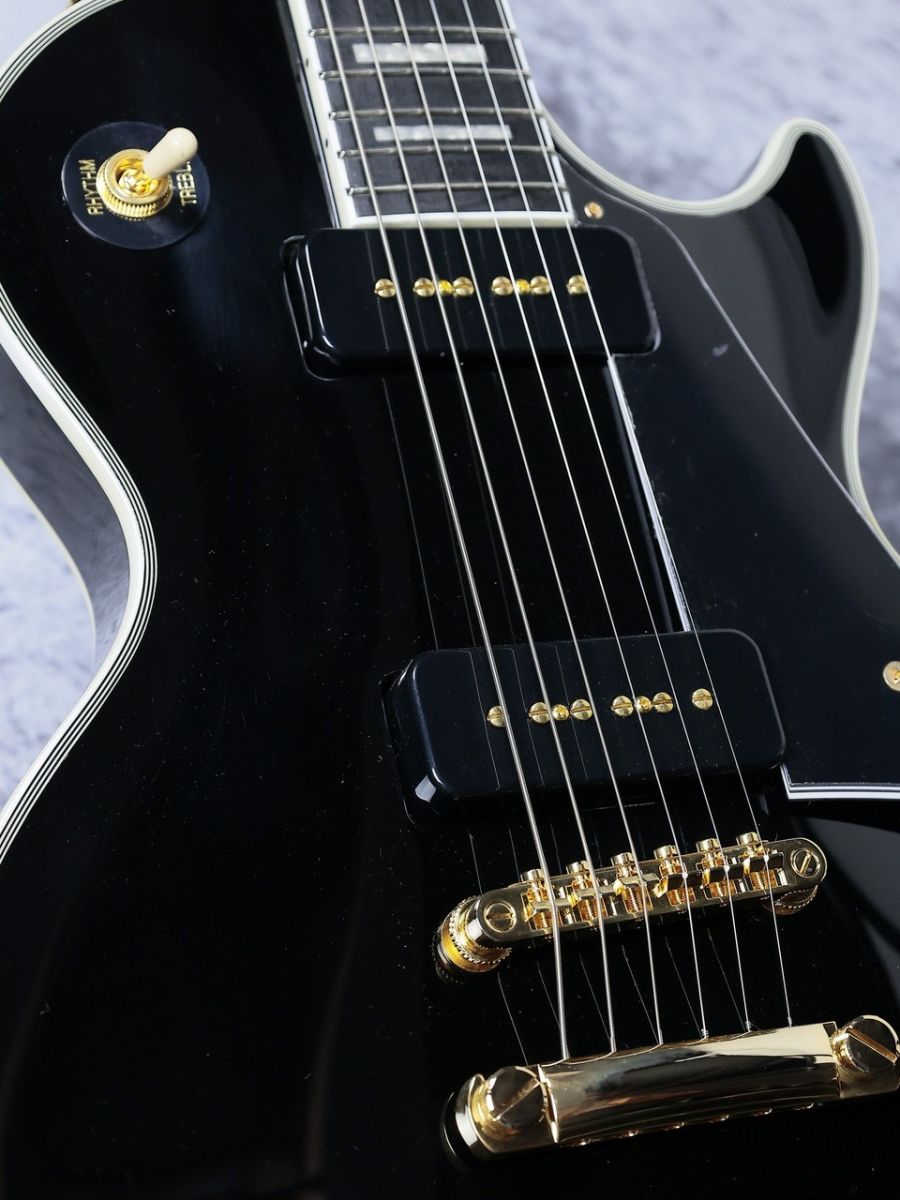 価格交渉ご自由に!レスポール　P90　BLACK 価格交渉ご自由に!レスポール P90 BLACK - メルカリ
