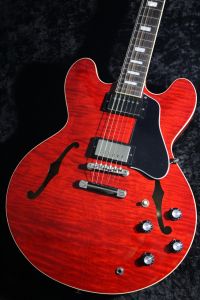 Gibson 【立体的ワイド杢】 ES-335 Figured Sixties Cherry #201650107 【3.59kg】