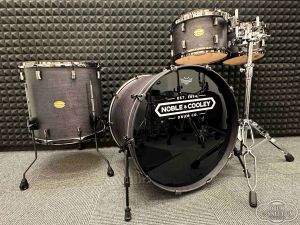 NOBLE & COOLEY NOBLE&COOLEY CD Maple 4Pcs Drum Kit~Black wash Matte~