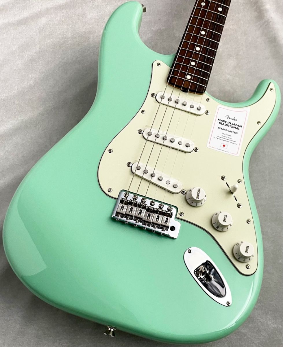 ギター Fender MIJ Traditional 60s Stratocaster Fender MIJ Traditional 60s Stratocaster RW Candy Tangerine w