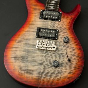 PRS エレキギター フレイムメイプル Paul Reed Smith(PRS) CUSTOM 24 ”FLOYD” 10-Top Charcoal Tri