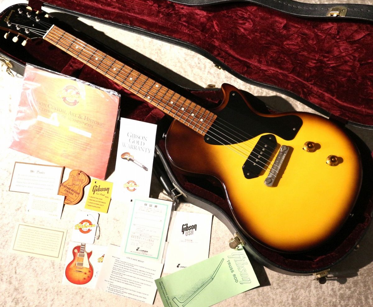 ギター Gibson custom shop 1957 Les Paul Junior Gibson Custom Shop 1957 Les Paul Junior Reissue VOS TV Yellow