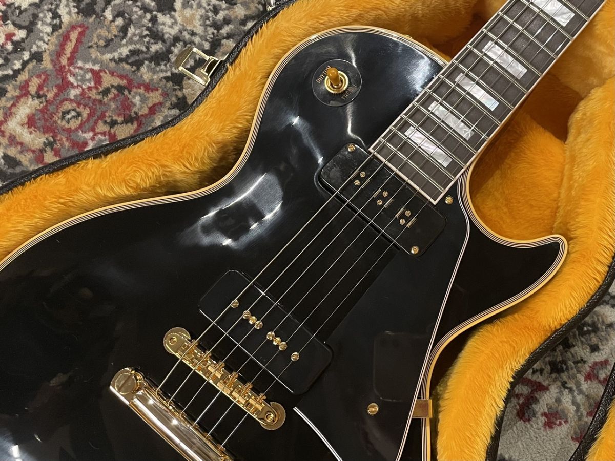 1954 Les Paul Custom Staple Pickup Reissue VOS Ebony (#45158