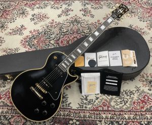 1954 Les Paul Custom Staple Pickup Reissue VOS Ebony (#45158