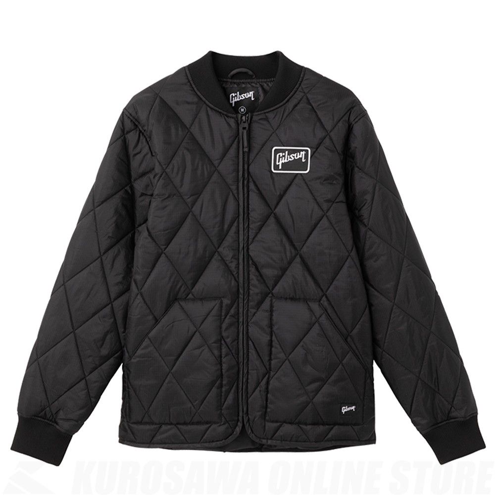 ま*ン様 Gibson カジュアルジャケット　 サイズL相当　新品未使用 ギブソ B'z PARTY × Gibson Light Blouson MA-1 Type ブルゾン ギブソン