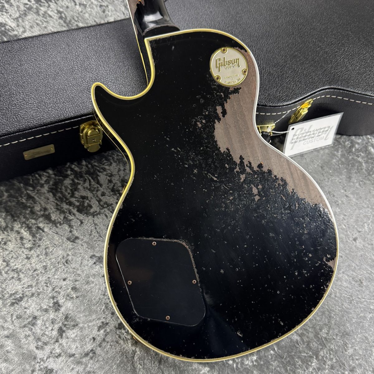 PSL ML 1968 Les Paul Custom Ebony Ultra Heavy Aged | 【クロサワ