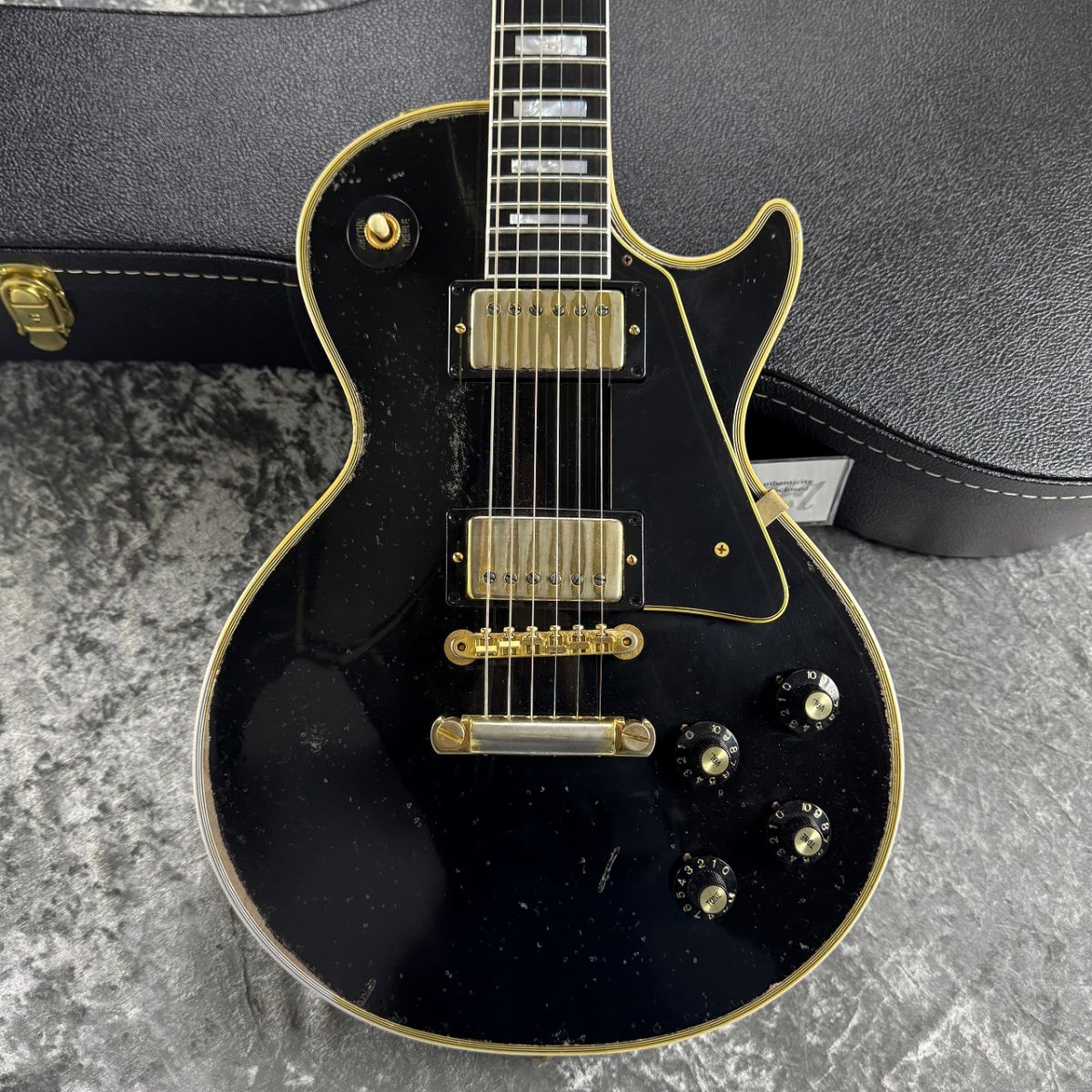 PSL ML 1968 Les Paul Custom Ebony Ultra Heavy Aged | 【クロサワ
