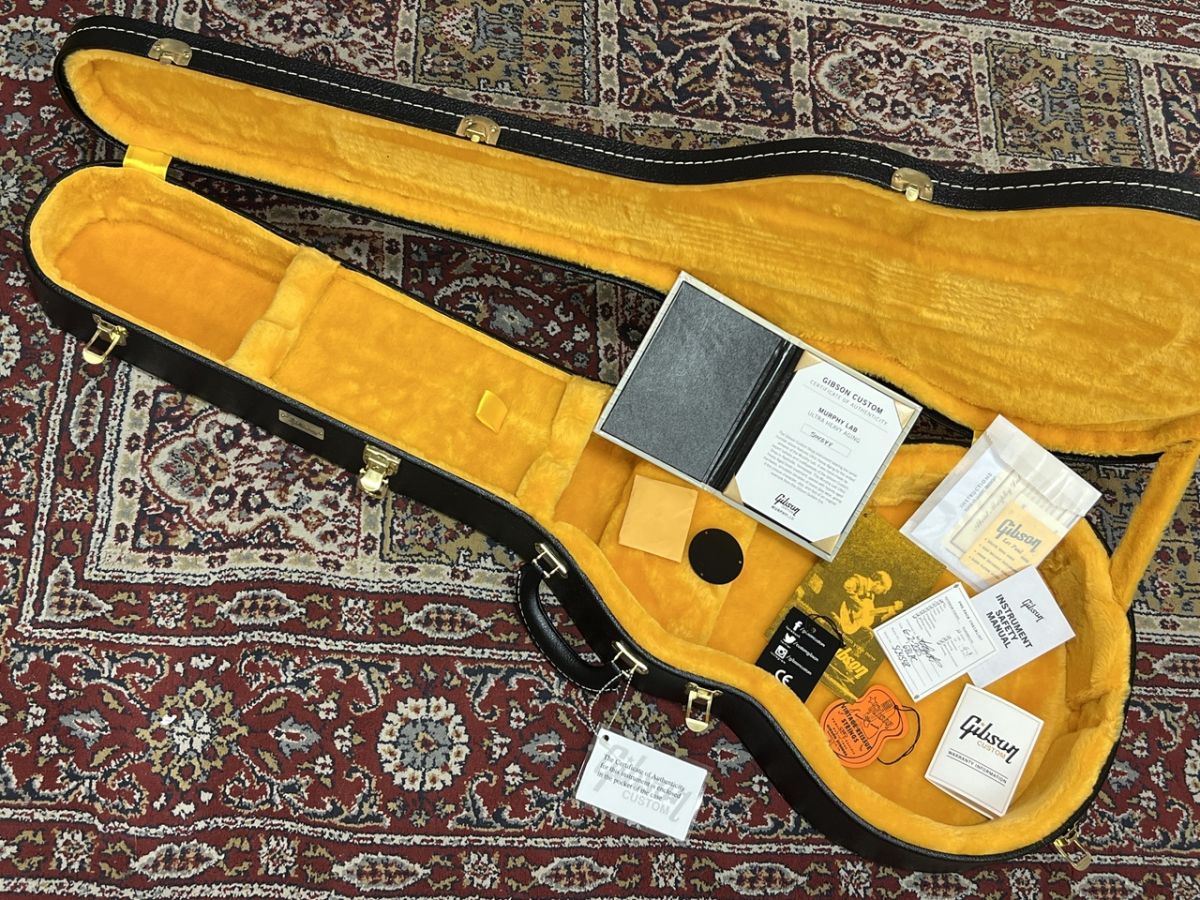 Murphy Lab 1968 Les Paul Custom Ebony Ultra Heavy Aged #504548