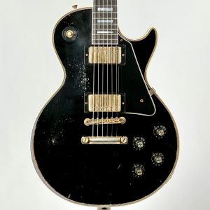 ハンドメイド？ギターレスポール黒 レスポールタイプ