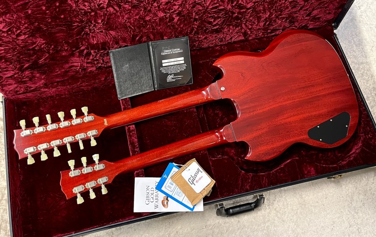 Japan Limited Run Mid 60's EDS-1275 Double Neck VOS Faded Cherry
