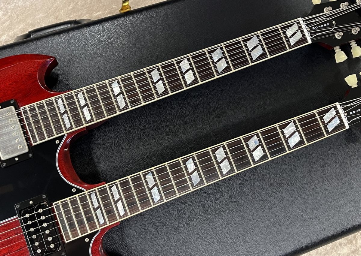 Japan Limited Run Mid 60's EDS-1275 Double Neck VOS Faded Cherry