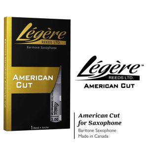 Legere Legere "American Cut" Synthetic Reed - Baritone Saxophone 【レジェール】【プラスティック / リード】【バリトンサックス】【アメリカン・カット】【1枚入り】【新品】【横浜】【WIND YOKOHAMA】