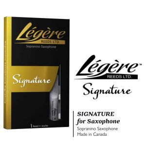 Legere Legere "Signature" Synthetic Reed - Sopranino Saxophone 【レジェール】【プラスティック / リード】【ソプラニーノサックス】【シグネイチャー】【1枚入り】【新品】【横浜】【WIND YOKOHAMA】