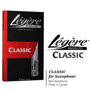 Legere Legere "Classic" Synthetic Reed for Bass Saxophone 【レジェール】【プラスティック / リード】【バスサックス】【クラシック】【1枚入り】【新品】【横浜】【WIND YOKOHAMA】