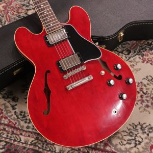 セミアコ　エレキギター Gibson ES-335 Figured Sixties Cherry セミアコギター エレキ