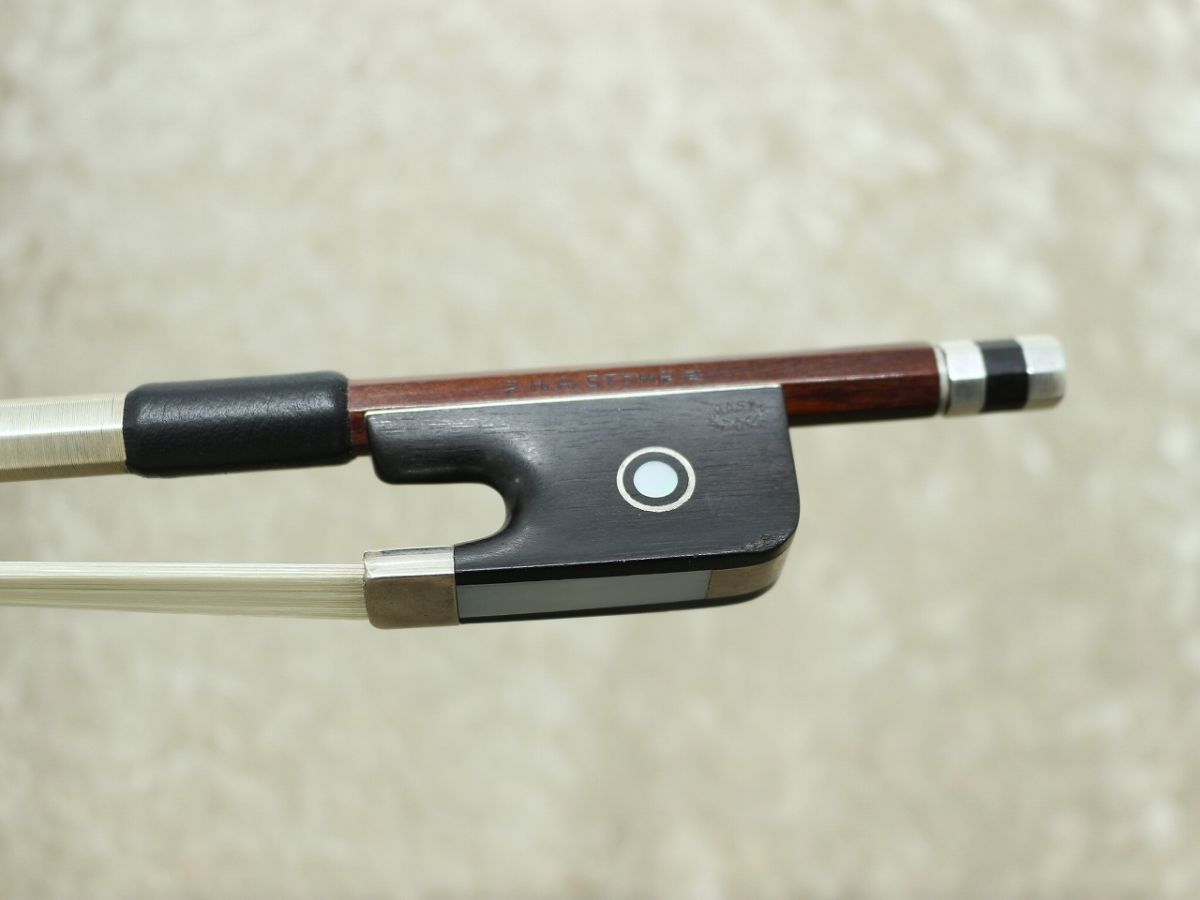 【チェロ弓】H.A. Stohr Cello Bow 古めの弓 送料込 チェロ弓】H.A. Stohr Cello Bow 古めの弓 送料込 ご売約商品
