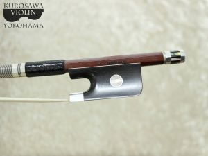 【最終価格／出品9月末迄】チェロ弓 A.Richaume 刻印 USED美品 最終価格／出品9月末迄】チェロ弓 A.Richaume 刻印 USED美品