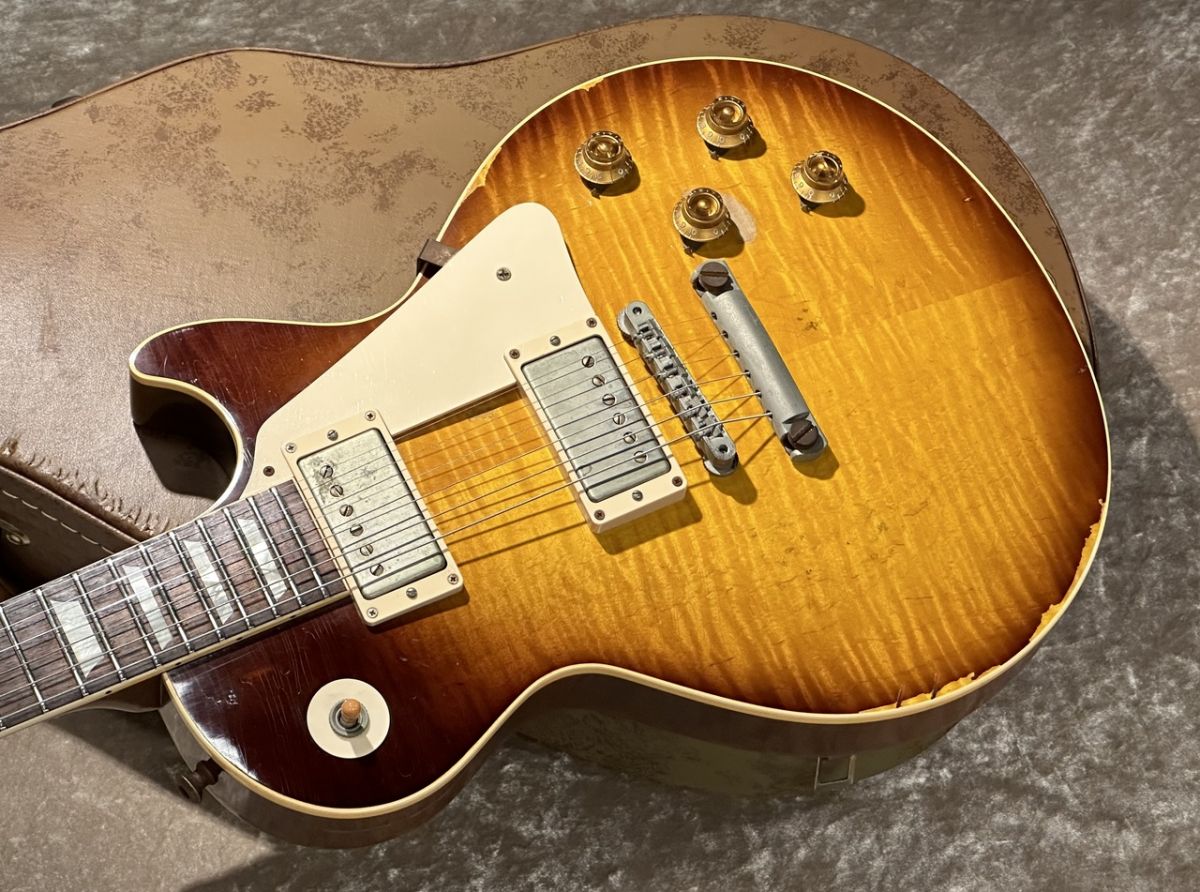 Inspired By Joe Perry 1959 Les Paul Standard Signed & Tom Murphy