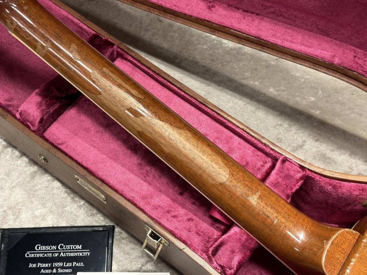 Inspired By Joe Perry 1959 Les Paul Standard Signed & Tom Murphy