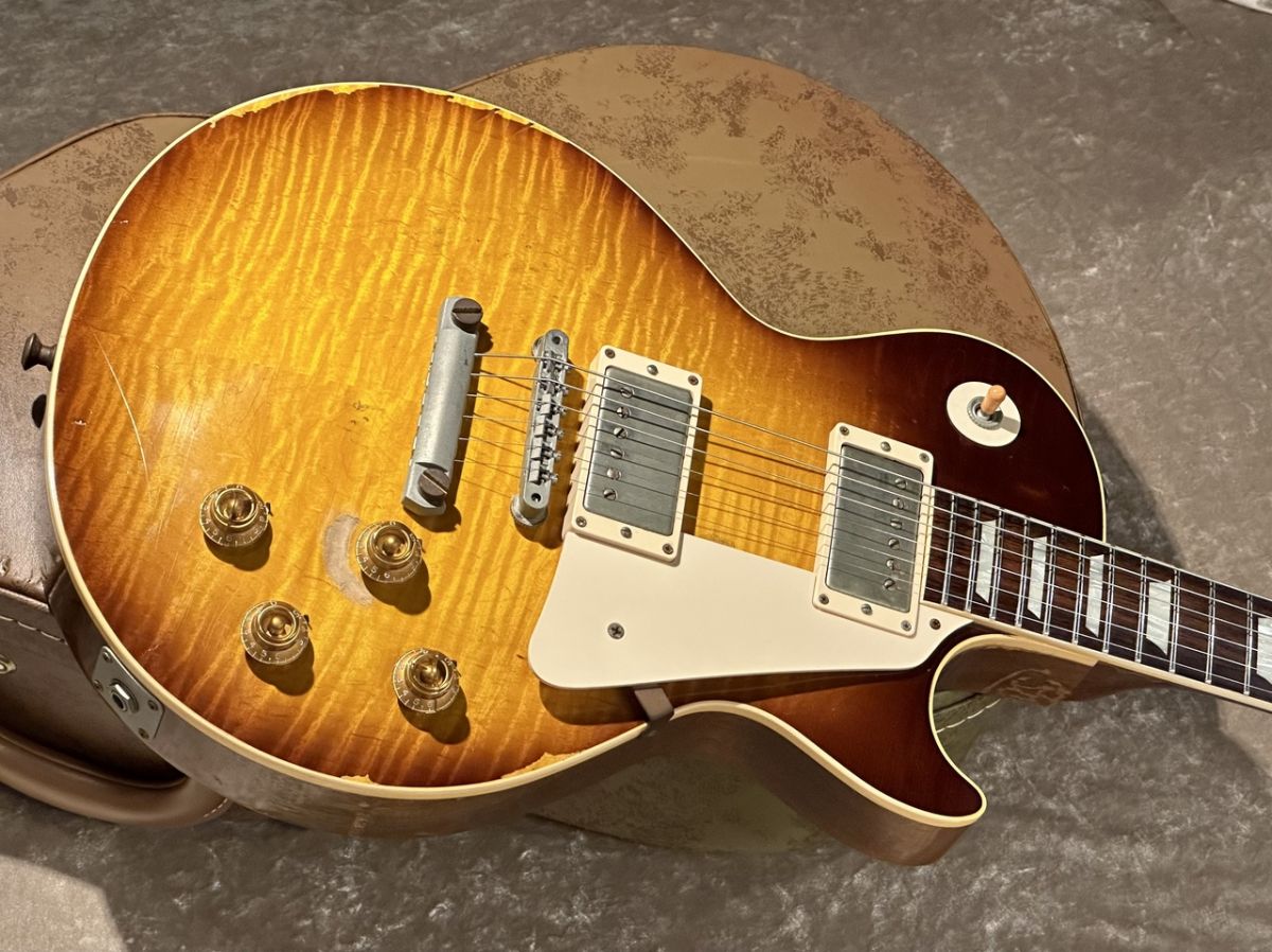 Inspired By Joe Perry 1959 Les Paul Standard Signed & Tom Murphy