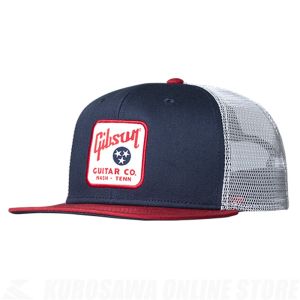 Gibson Guitar Co. Trucker Navy[GA-GG-GGT] カンパニーロゴハット