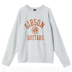 Gibson COLLEGIATE PULLOVER Heather Gray/Mサイズ