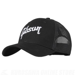 Gibson BLACK TRUCKER SNAPBACK
