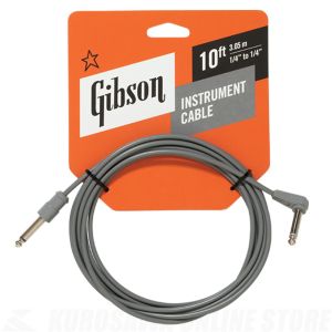 Gibson Vintage Original Instrument Cable (10 ft.) [CAB10-GRY]