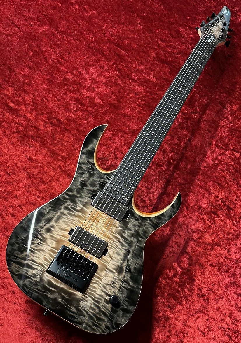 Duvell Elite 4Ever 7 B26.5 -Trans Natural Fade Black Burst