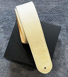 Grande uomo 【クリアランスセール】 白鞣し鹿革ストラップ 【クロサワ楽器店オリジナル/限定品】