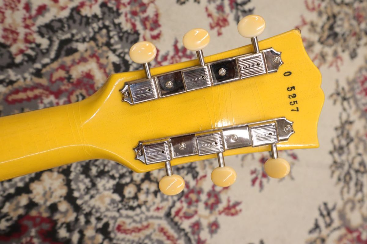 Murphy Lab 1960 Les Paul Junior DC Bright TV Yellow Light Aged s/n