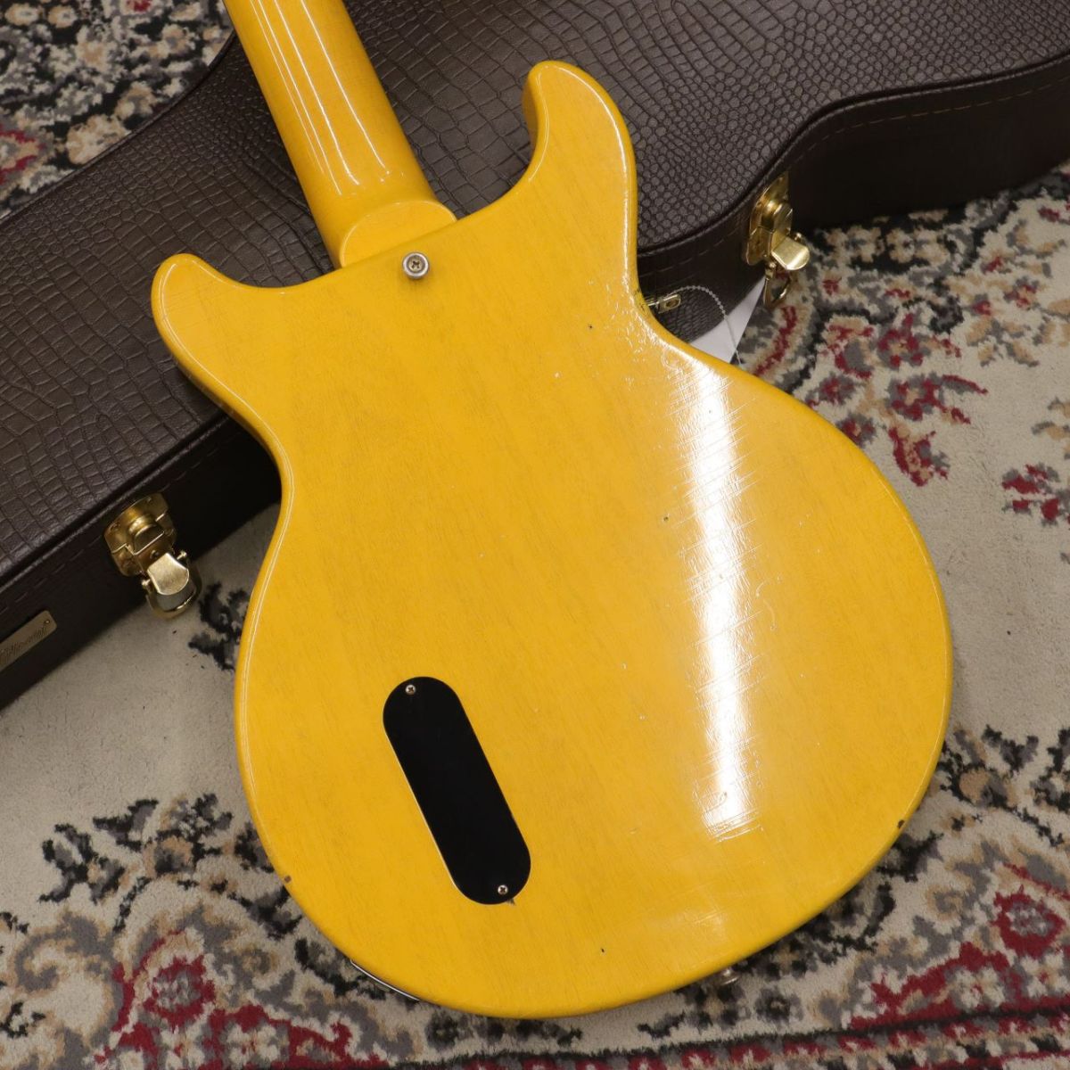 Murphy Lab 1960 Les Paul Junior DC Bright TV Yellow Light Aged s/n