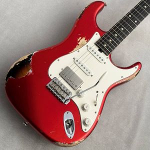 Red House Guitars Piccola S SSH Heavy Aged ~Candy Apple Red on Vintage Burst~ ≒3.12kg【USED】