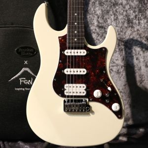 FUJIGEN(FGN) 【濃い目ローズウッド指板】 EOS3-AL-R ~Antique White~ #E250124 【3.41kg】【柾目ネック】