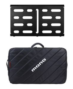 MONO Pedalboard Medium, Black and Tour Accessory Case 2.0, Black PFX-PB-M-BLK-BDL 【ペダルボード+ケース】