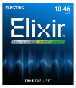 Elixir OPTIWEB LIGHT #19052 【10-46/エレキギター弦】