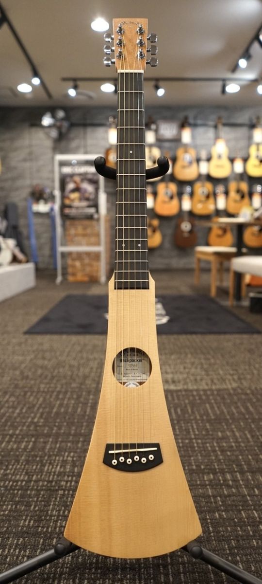 値下げ中　Martin Backpacker トラベルギター　純正ケース　美品 Amazon | MARTIN マーティン Backpacker Series トラベルギター