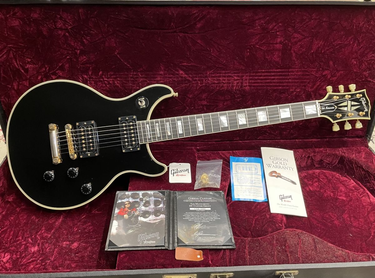 Tak Matsumoto DC Custom Ebony 2nd Edition 2011年製