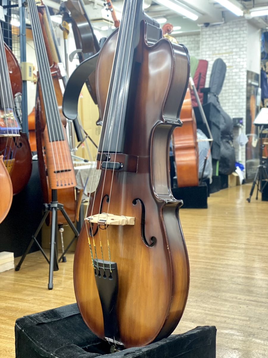 【引取限定】古いコントラバス(CREMONA社製？)とケース コントラバス、ウッドベース、クレモナ Cremona No. 30