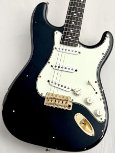 ギター J.W. Black Guitars J.W.Black Guitars JWB-T Soft Aged Black 2019年製【軽量3.22kg